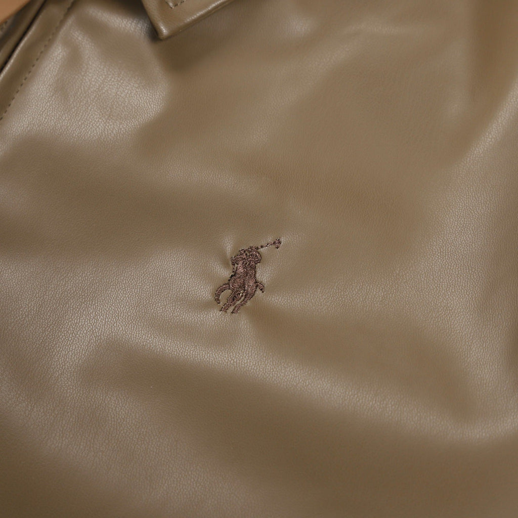 Ralph Lauren Men‘s Leather Jacket Coat