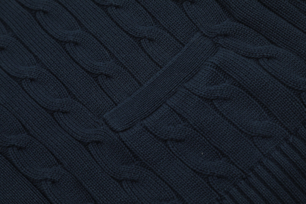 Ralph Lauren Unisex V-neck Cable Knit Cardigan