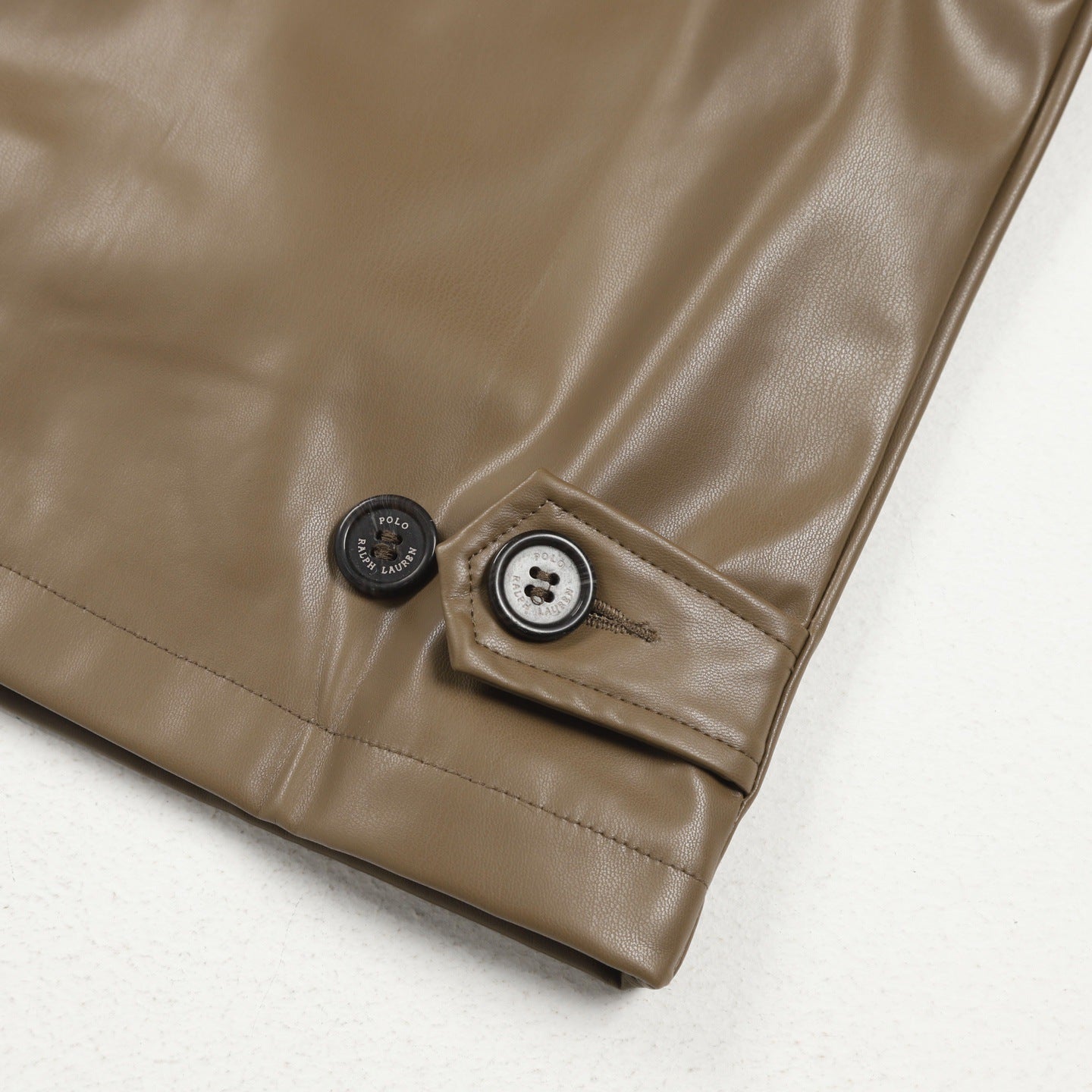 Ralph Lauren Men‘s Leather Jacket Coat