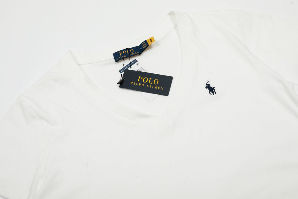 Ralph Lauren Women‘s Cotton V-neck T-shirt