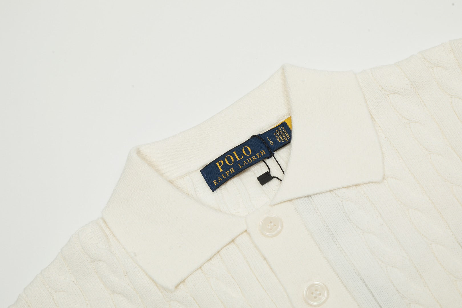 Ralph Lauren Women‘s Cable Knit Polo shirt
