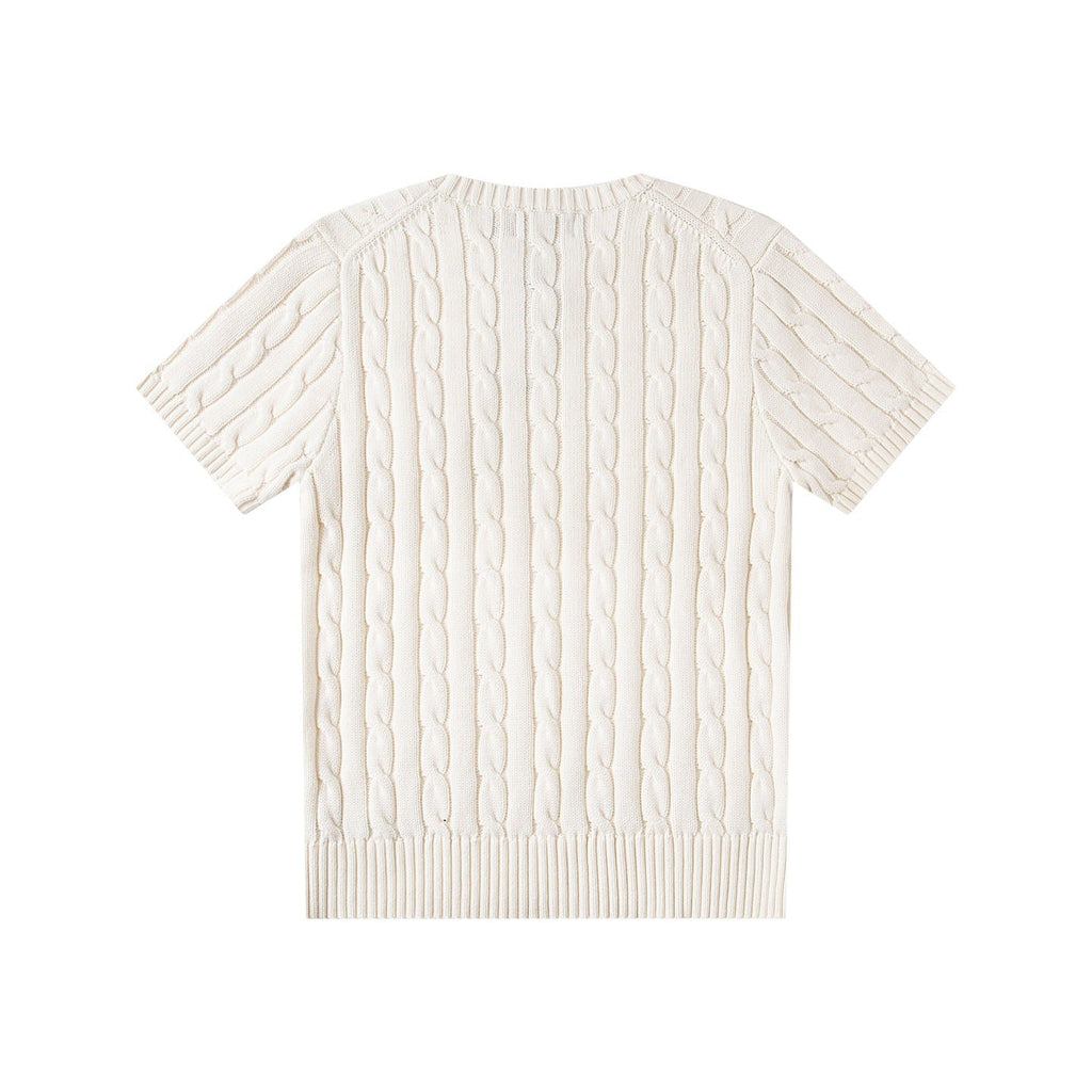 Ralph Lauren Women‘s Cable Knit T-shirt