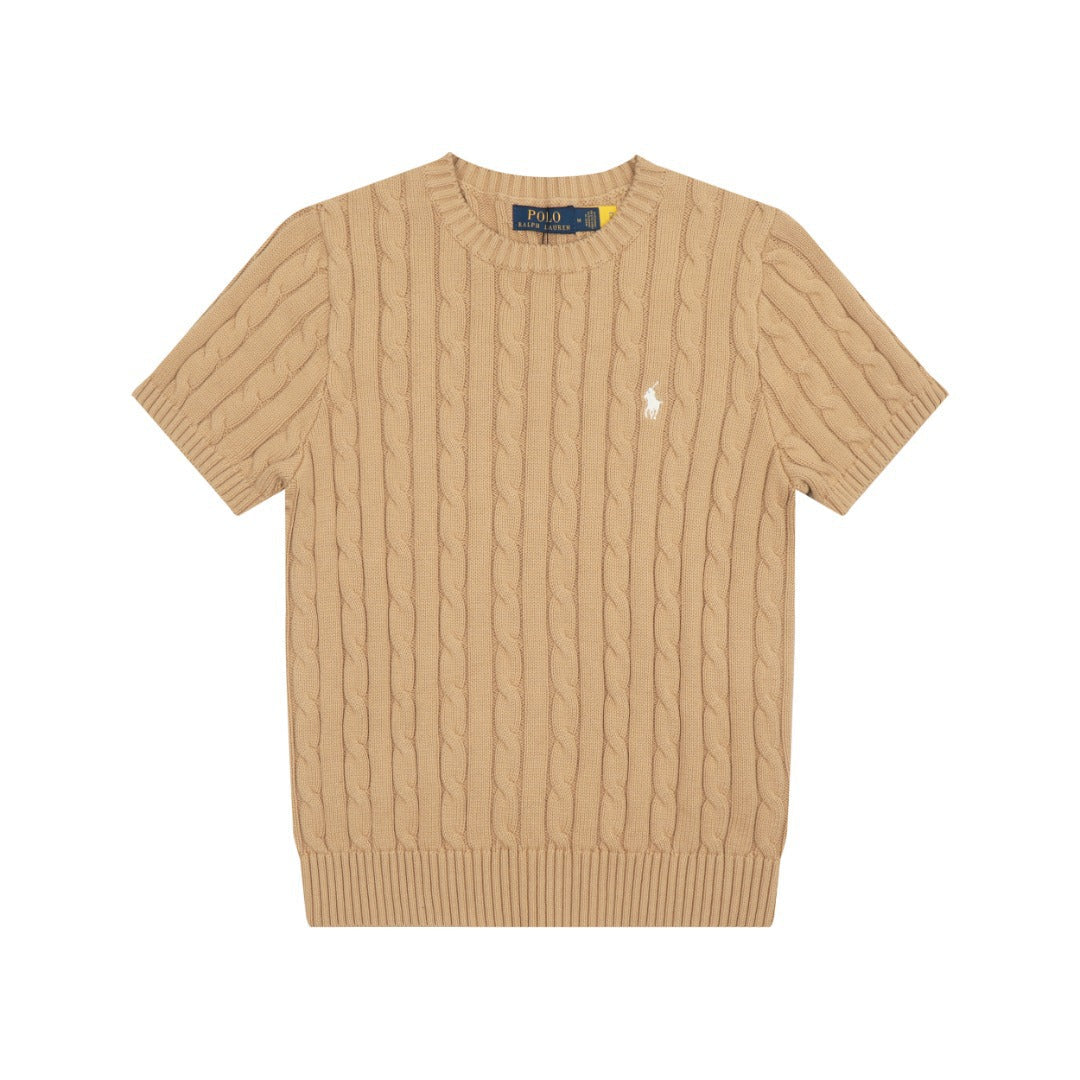 Ralph Lauren Women‘s Crewneck Knit T-shirt