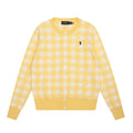 Ralph Lauren Women‘s Plaid Knit Cardigan