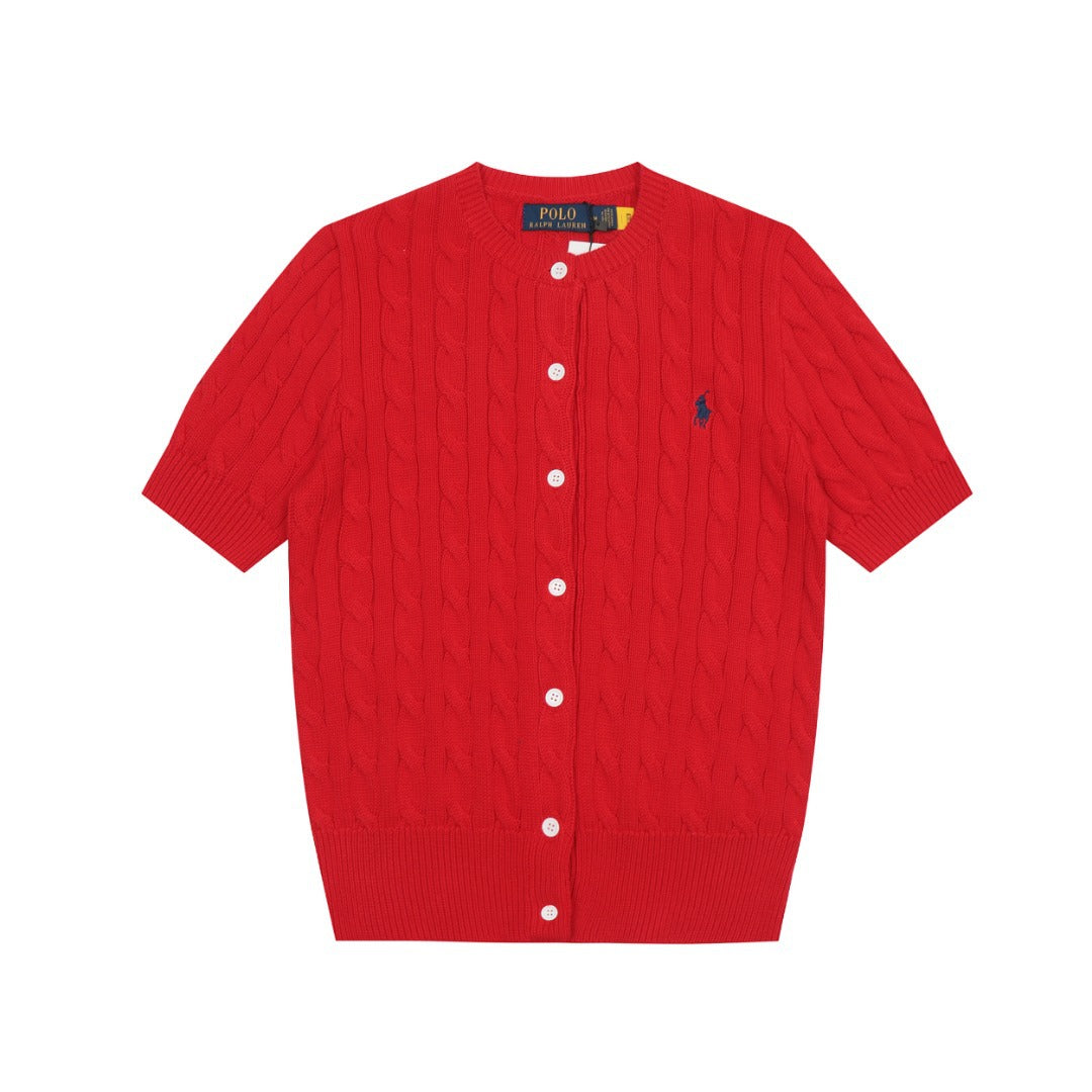 Ralph Lauren Women‘s Knit T-shirt Cardigan